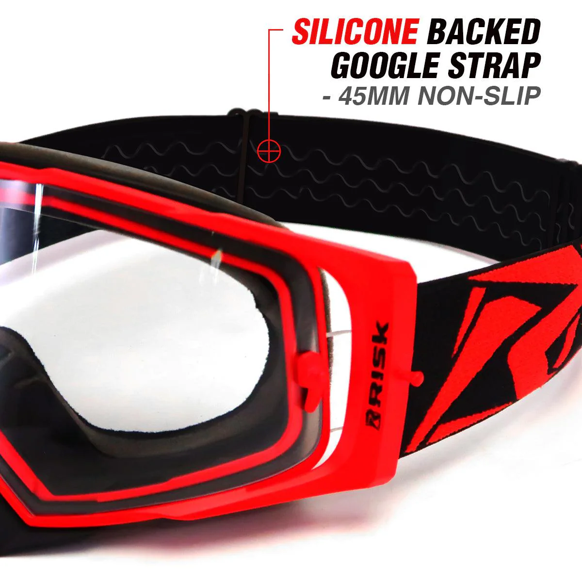 J.A.C. V2 MX Goggle with Clear Lens - Image 8