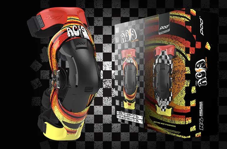 POD K4 V2 AC9 LE Knee Braces - Adult Pair - Image 4