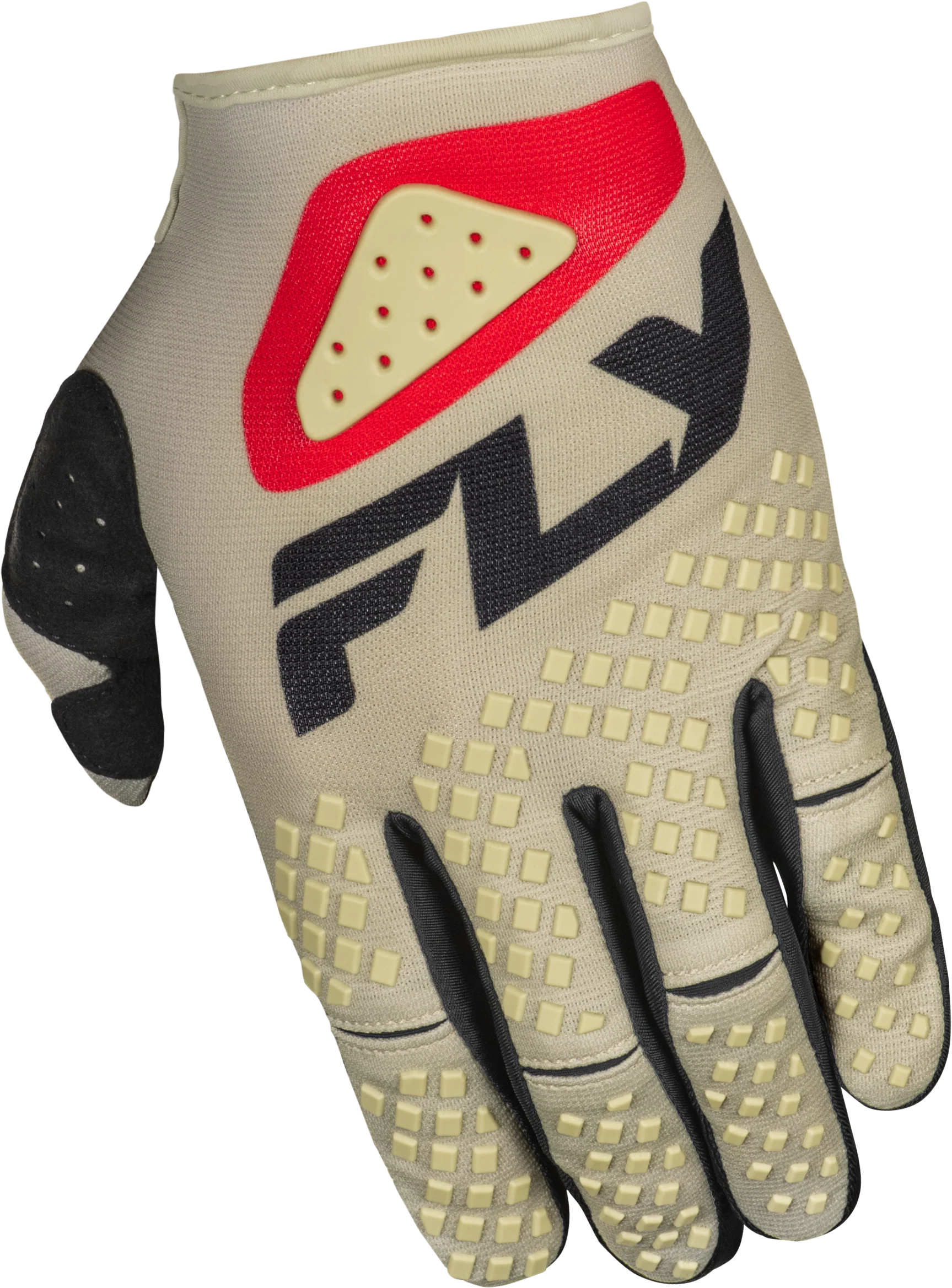 Kinetic Sym Gloves Light Grey/Red/Black Sm - Image 3