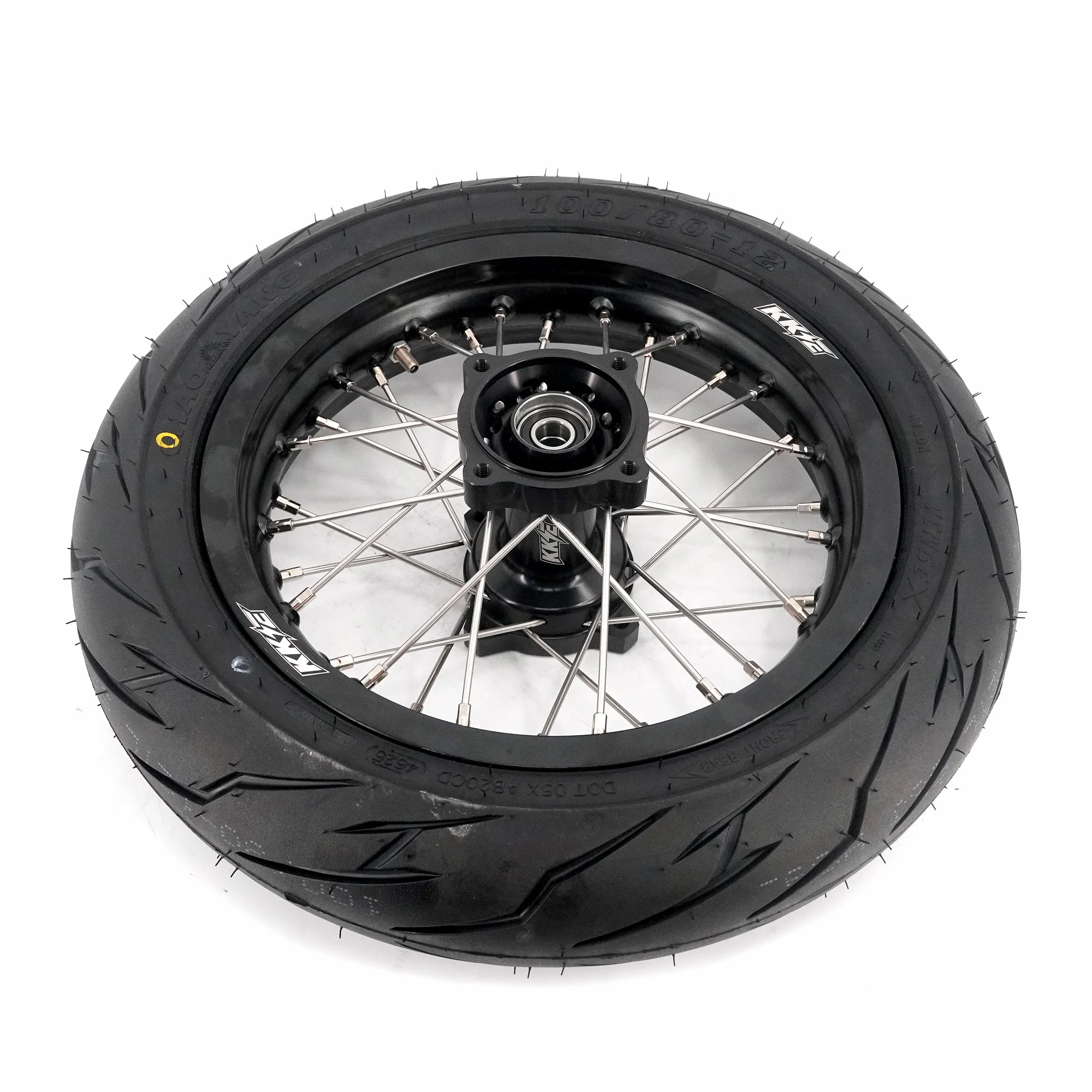 KKE Mini  E-Bike Wheel Kit with Tires | Rawrr Mantis X 2024-2025 Black - 1.85*12’‘ & 2.15*12’‘ - Image 12