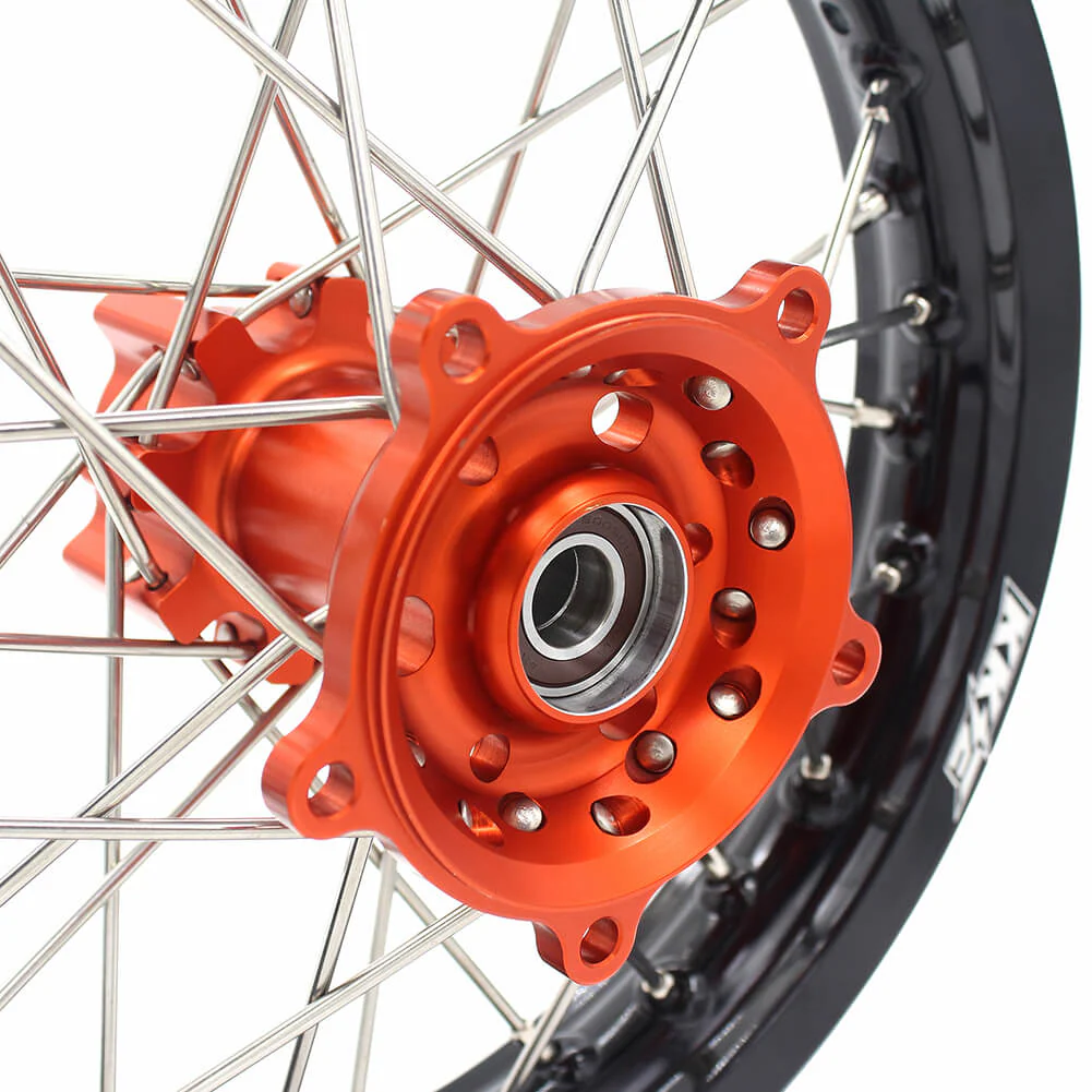KKE 14"*1.4/12"*1.6 Kid's Small Wheels Rims Set Fit KTM SX 65 2002-2024 / GAS-GAS MC 65 2021-2024 - Image 6