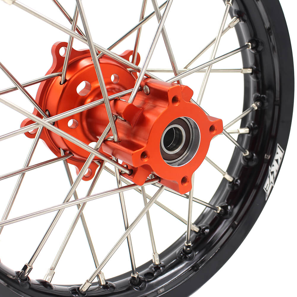 KKE 14"*1.4/12"*1.6 Kid's Small Wheels Rims Set Fit KTM SX 65 2002-2024 / GAS-GAS MC 65 2021-2024 - Image 8