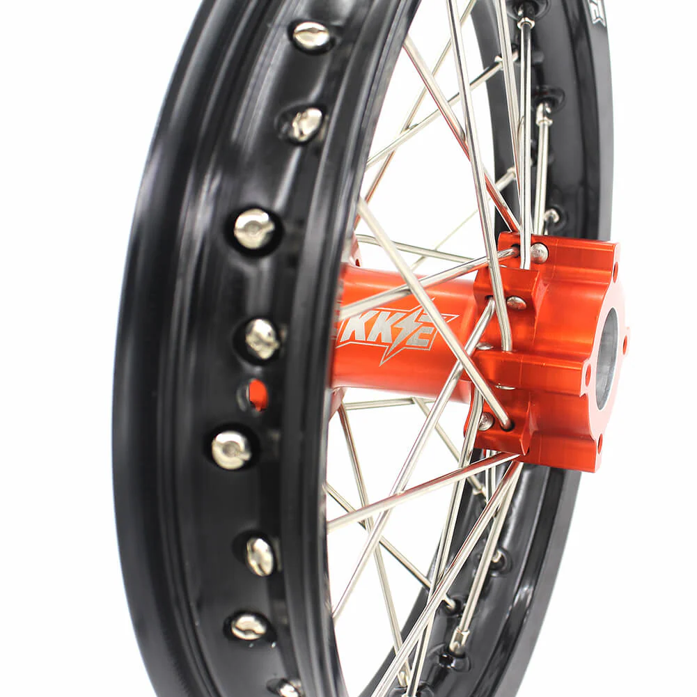 KKE 14"*1.4/12"*1.6 Kid's Small Wheels Rims Set Fit KTM SX 65 2002-2024 / GAS-GAS MC 65 2021-2024 - Image 9