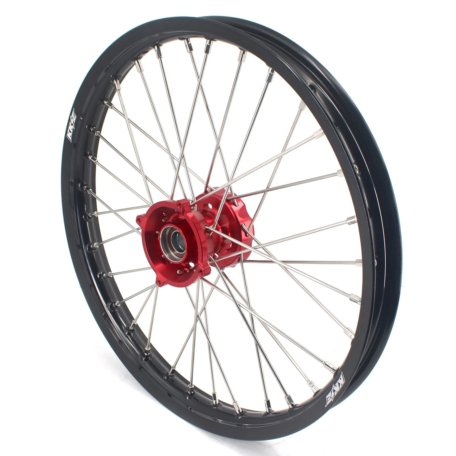 KKE 17"*1.4/14"*1.6 Small Kid's Wheels For KTM SX 85 GAS GAS MC85 2021-2024 Red Hub - Image 5