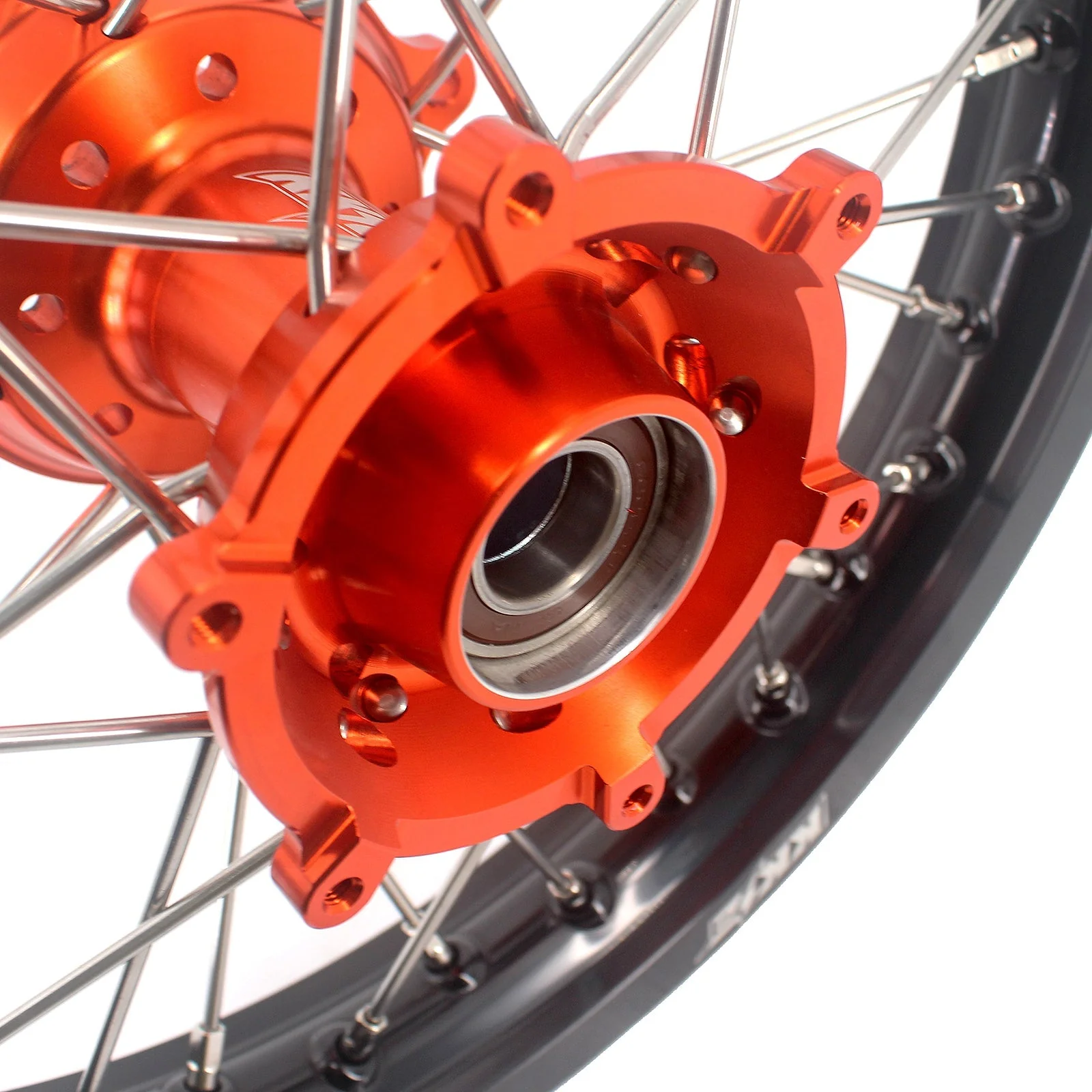 KKE 17/14 Factory Size Kids Big Wheels Rims Fit KTM SX 85 2025 Orange - Image 10