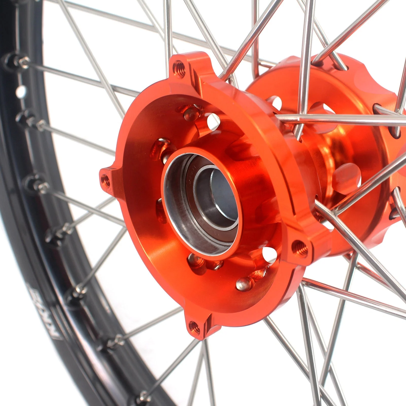 KKE 17/14 Factory Size Kids Big Wheels Rims Fit KTM SX 85 2025 Orange - Image 8