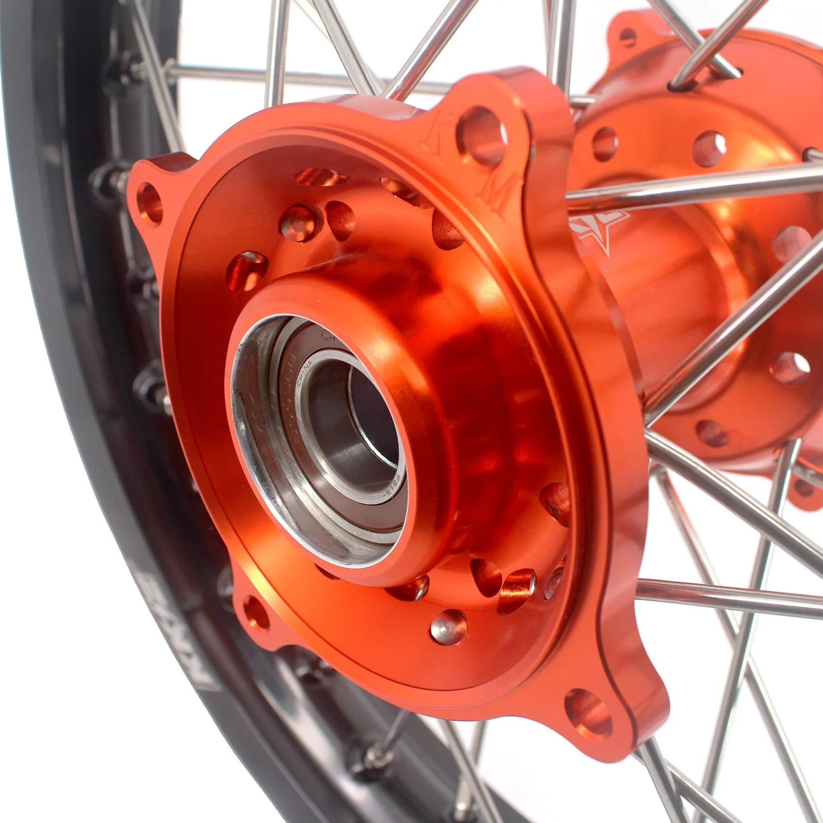 KKE 17/14 Factory Size Kids Big Wheels Rims Fit KTM SX 85 2025 Orange - Image 9