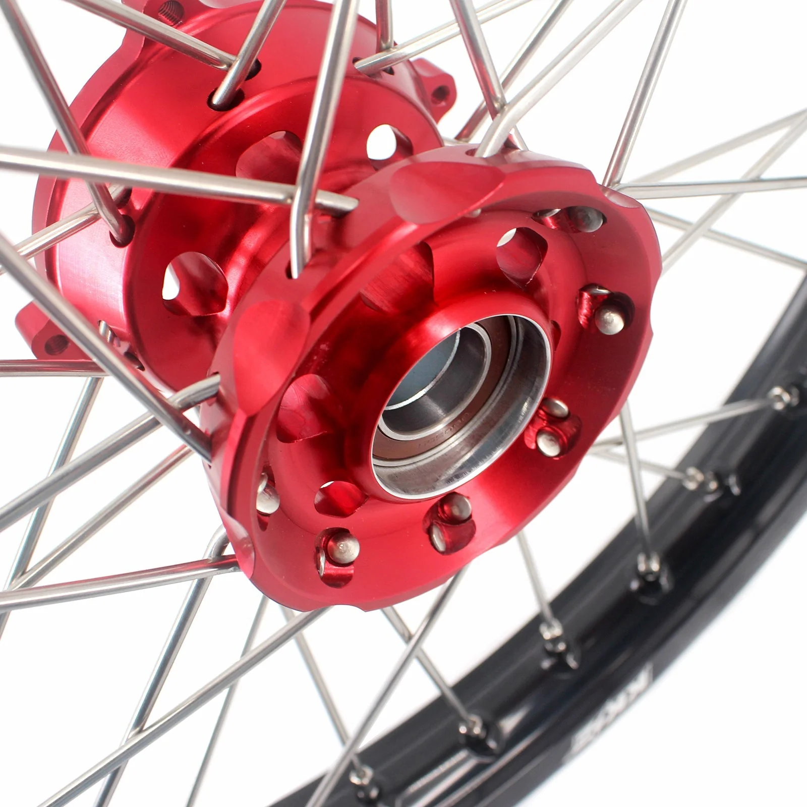 KKE 17/14 Factory Size Kids Big Wheels Rims Fit KTM SX 85 2025 Red - Image 6