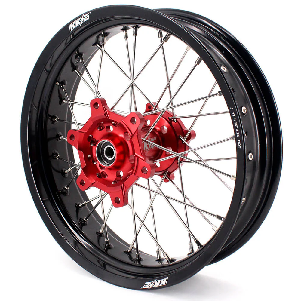 KKE 17 Inch Supermoto Spoke Alloy Wheels Rims For HONDA CRF250L 2013-2020 - Image 5
