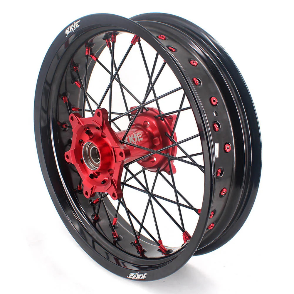 KKE 17 Inch Supermoto Wheels Fit for Honda CRF450L/CRF450RX/CRF450RL 2019-2021 | CRF250R/CRF250RX CRF450R 2013-2024 - Image 10
