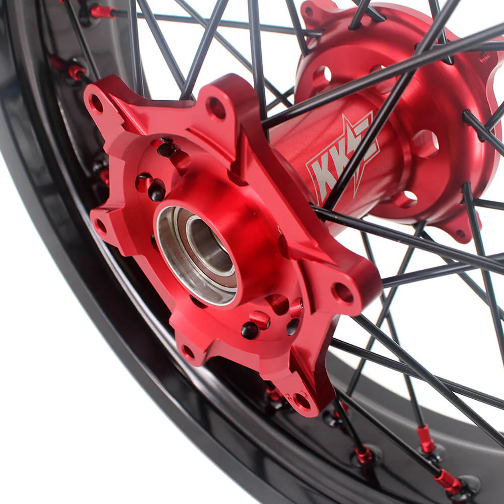 KKE 17 Inch Supermoto Wheels Fit for Honda CRF450L/CRF450RX/CRF450RL 2019-2021 | CRF250R/CRF250RX CRF450R 2013-2024 - Image 11