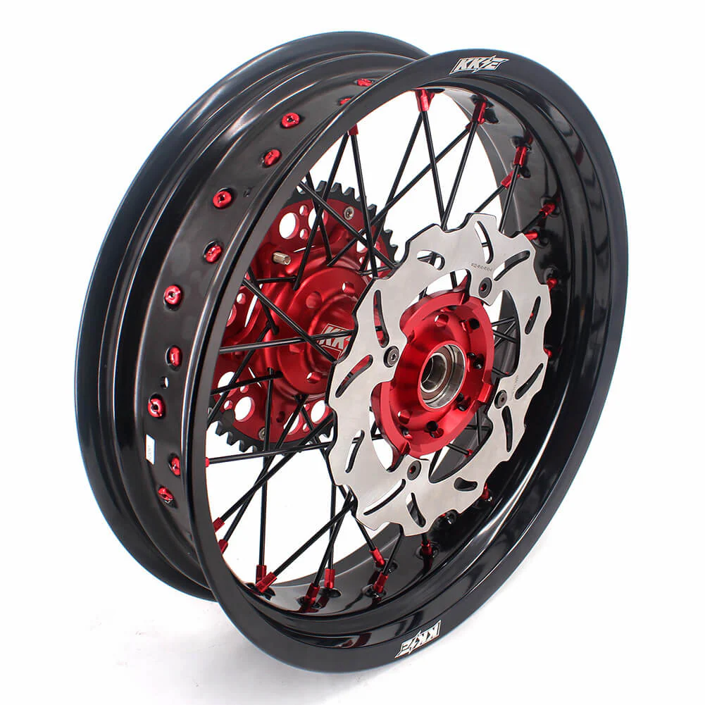KKE 17 Inch Supermoto Wheels Fit for Honda CRF450L/CRF450RX/CRF450RL 2019-2021 | CRF250R/CRF250RX CRF450R 2013-2024 - Image 17