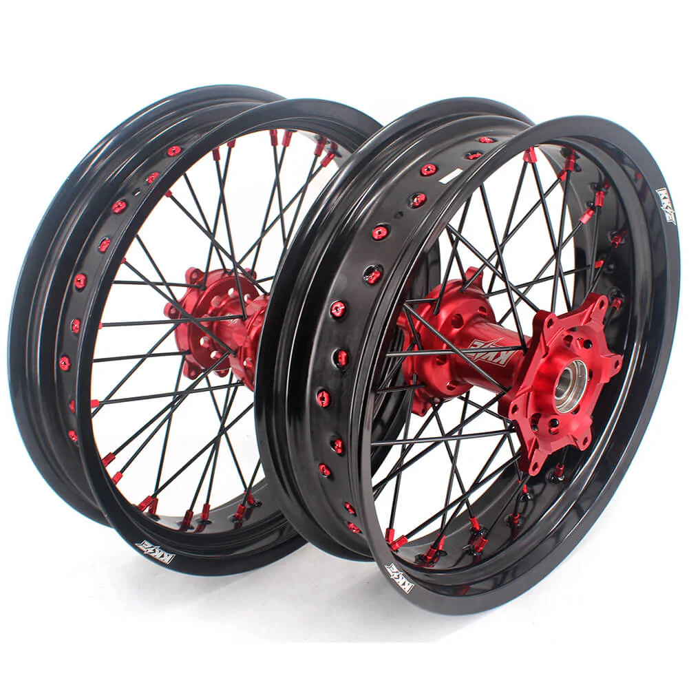 KKE 17 Inch Supermoto Wheels Fit for Honda CRF450L/CRF450RX/CRF450RL 2019-2021 | CRF250R/CRF250RX CRF450R 2013-2024 - Image 2