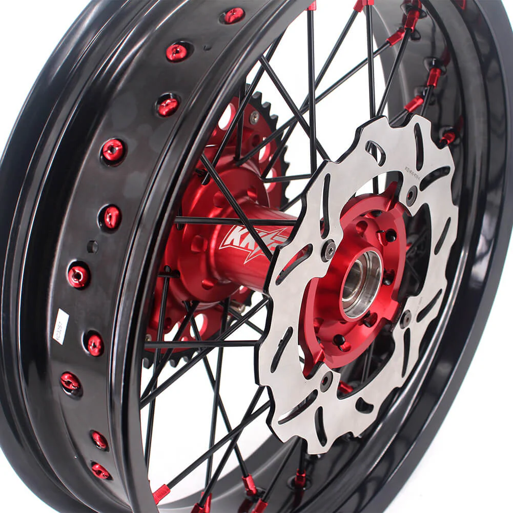 KKE 17 Inch Supermoto Wheels Fit for Honda CRF450L/CRF450RX/CRF450RL 2019-2021 | CRF250R/CRF250RX CRF450R 2013-2024 - Image 21