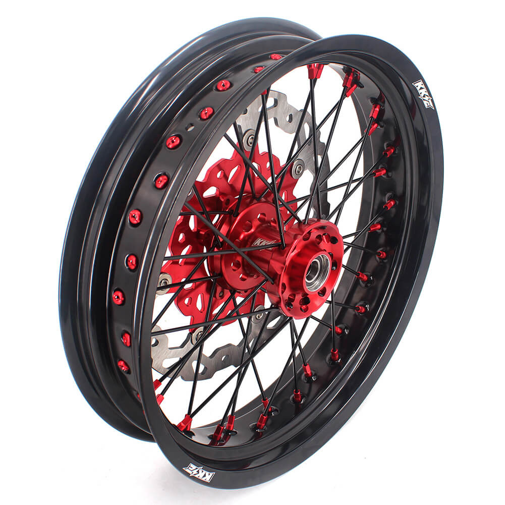 KKE 17 Inch Supermoto Wheels Fit for Honda CRF450L/CRF450RX/CRF450RL 2019-2021 | CRF250R/CRF250RX CRF450R 2013-2024 - Image 22