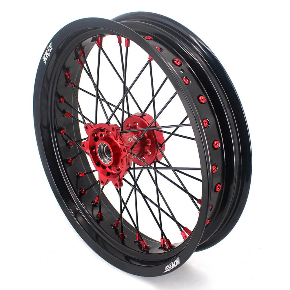KKE 17 Inch Supermoto Wheels Fit for Honda CRF450L/CRF450RX/CRF450RL 2019-2021 | CRF250R/CRF250RX CRF450R 2013-2024 - Image 29