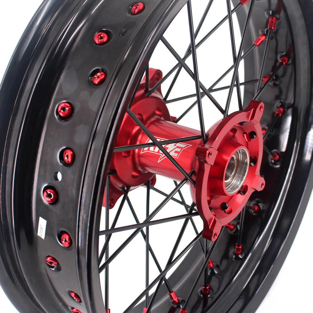 KKE 17 Inch Supermoto Wheels Fit for Honda CRF450L/CRF450RX/CRF450RL 2019-2021 | CRF250R/CRF250RX CRF450R 2013-2024 - Image 36