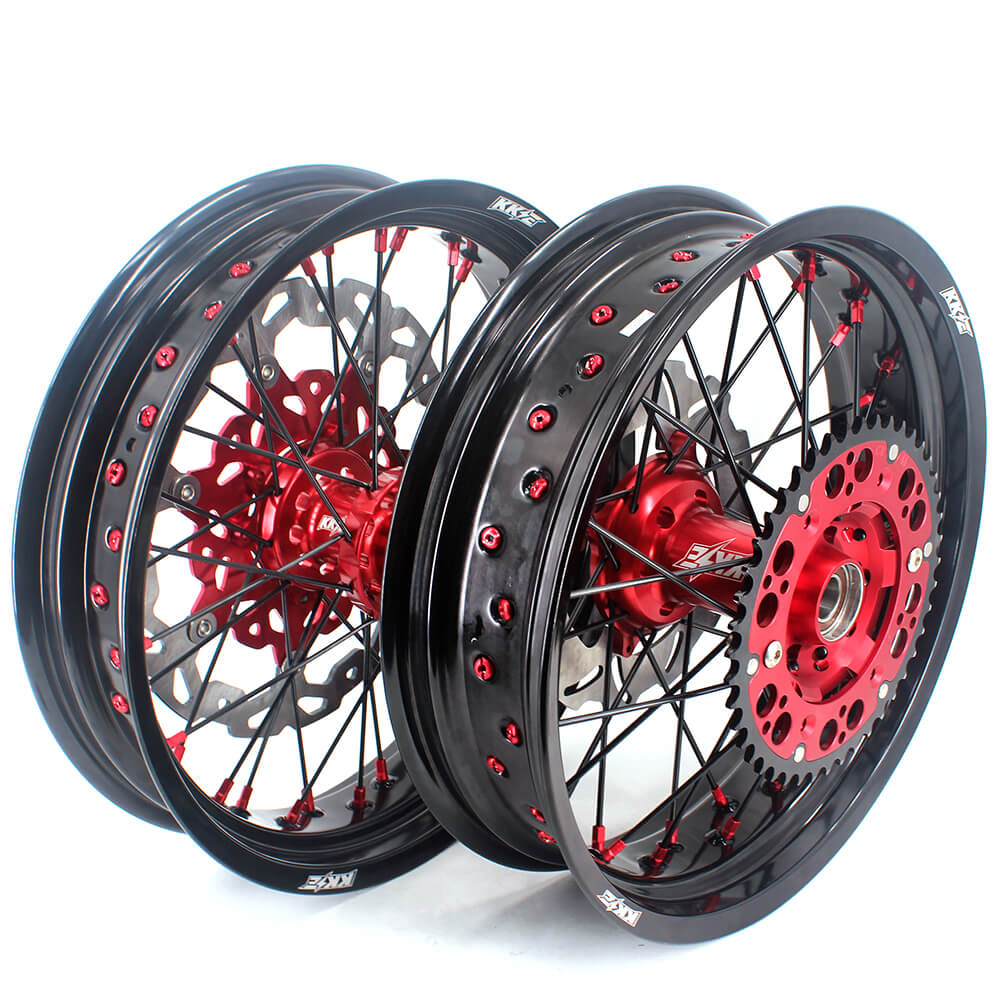 KKE 17 Inch Supermoto Wheels Fit for Honda CRF450L/CRF450RX/CRF450RL 2019-2021 | CRF250R/CRF250RX CRF450R 2013-2024 - Image 38