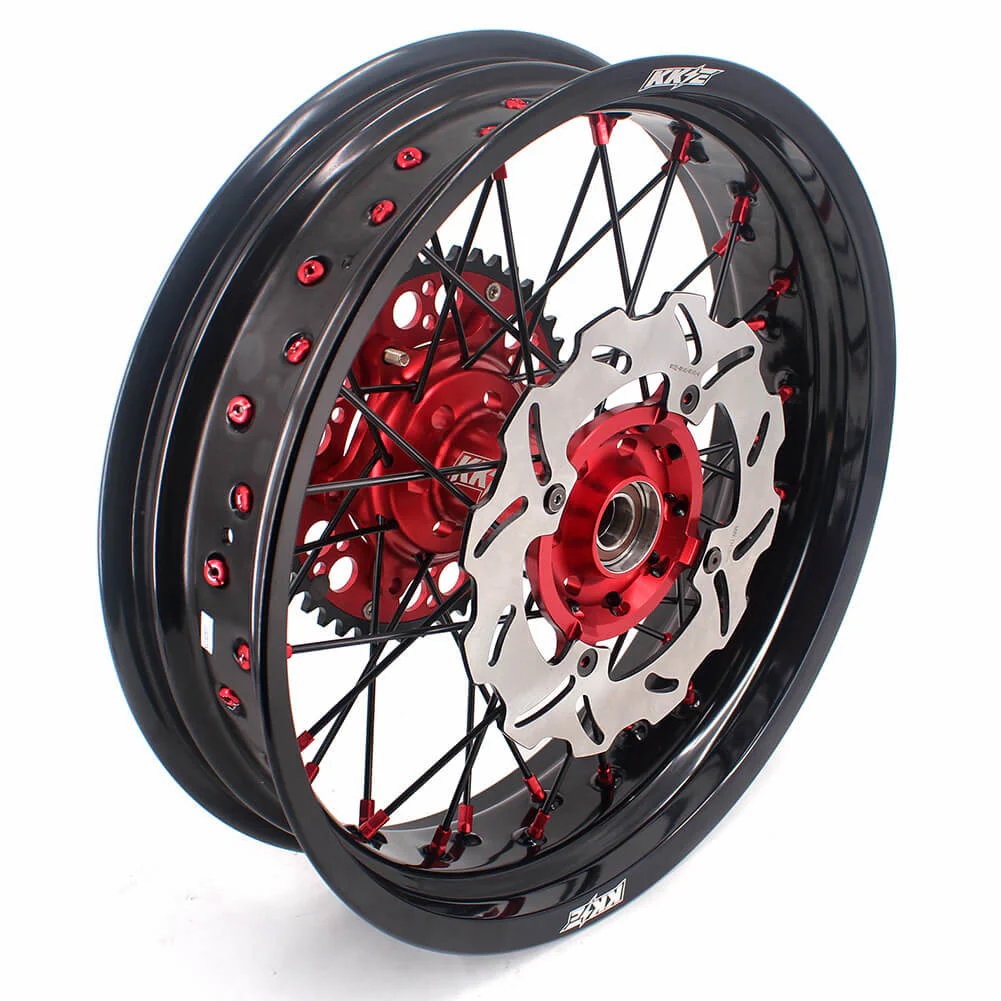 KKE 17 Inch Supermoto Wheels Fit for Honda CRF450L/CRF450RX/CRF450RL 2019-2021 | CRF250R/CRF250RX CRF450R 2013-2024 - Image 44
