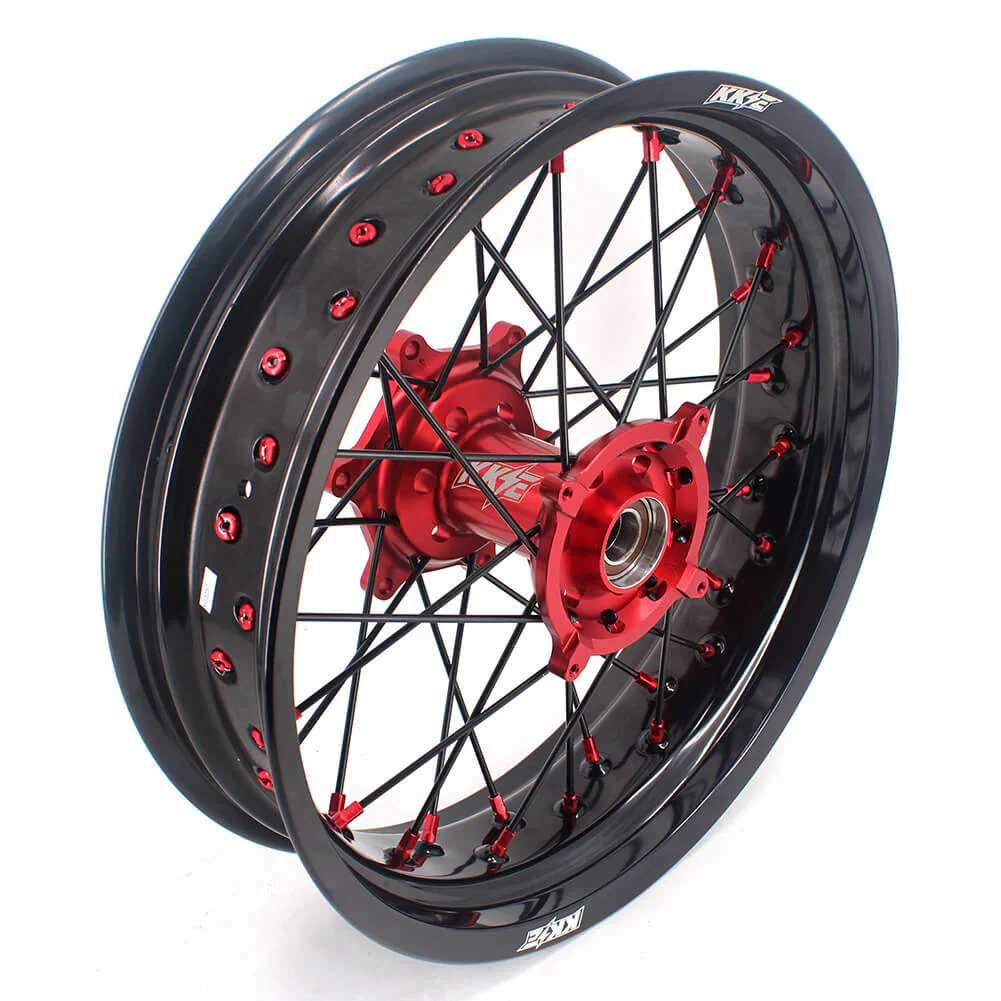 KKE 17 Inch Supermoto Wheels Fit for Honda CRF450L/CRF450RX/CRF450RL 2019-2021 | CRF250R/CRF250RX CRF450R 2013-2024 - Image 8