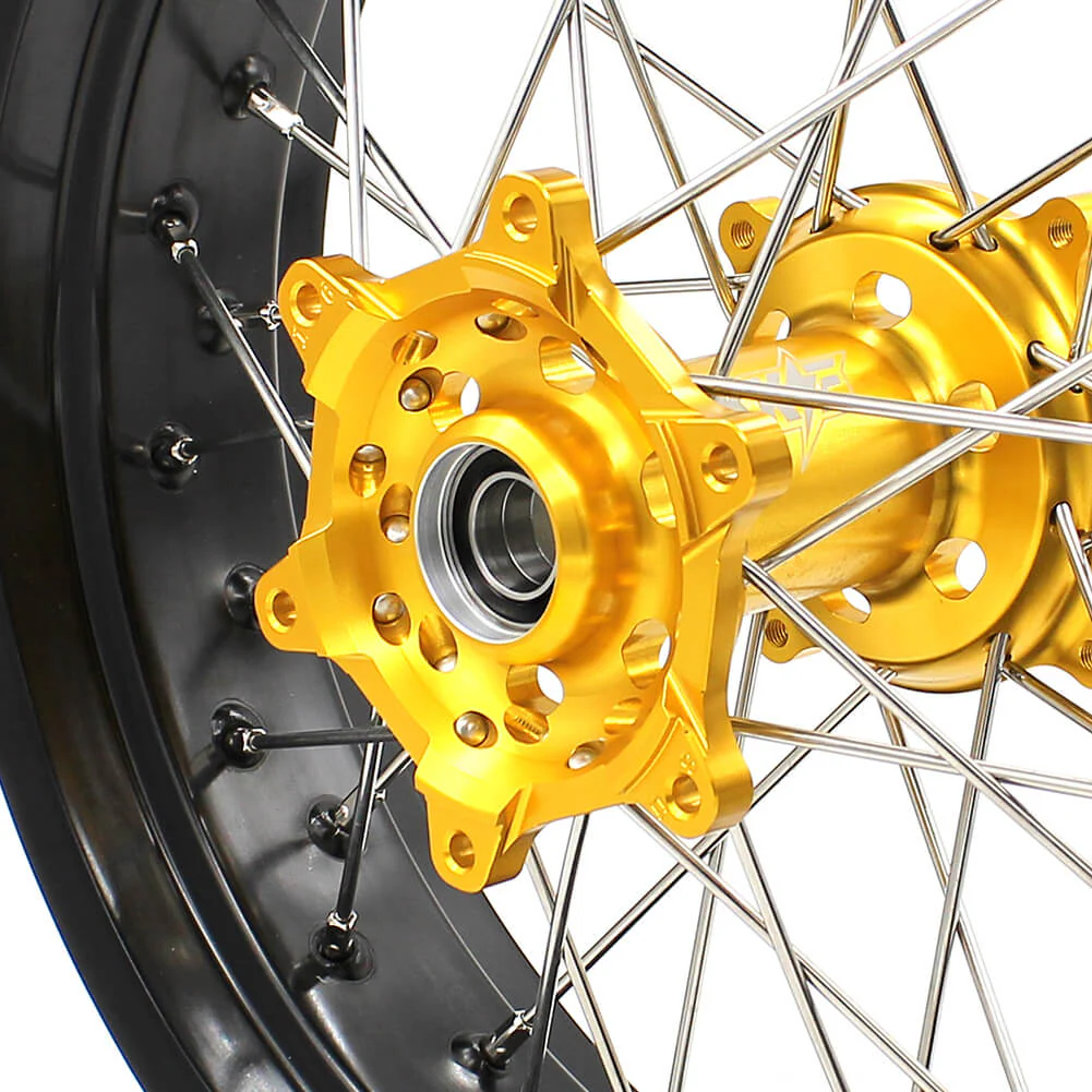 KKE 17 Inch Supermoto Wheels for SUZUKI RMZ250 2007-2024 RMZ450 2005-2024 - Image 10