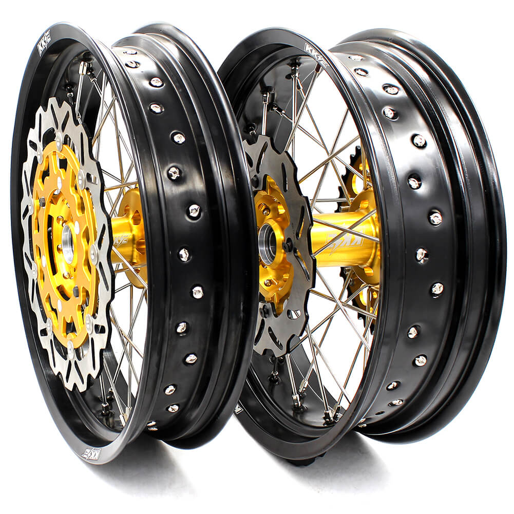 KKE 17 Inch Supermoto Wheels for SUZUKI RMZ250 2007-2024 RMZ450 2005-2024 - Image 16