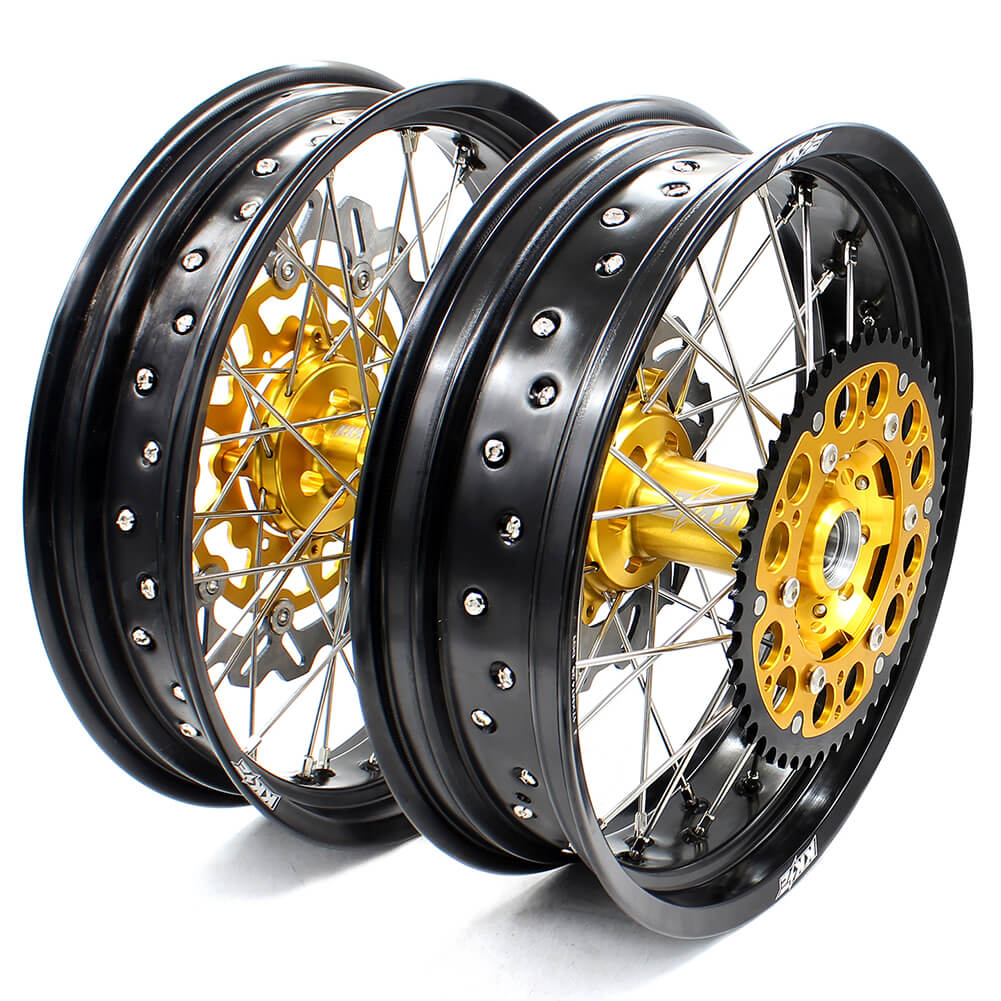 KKE 17 Inch Supermoto Wheels for SUZUKI RMZ250 2007-2024 RMZ450 2005-2024 - Image 17
