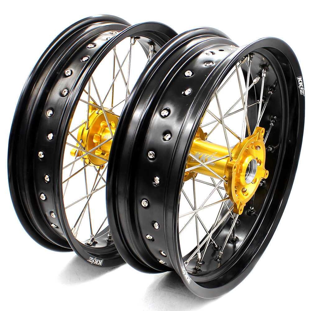KKE 17 Inch Supermoto Wheels for SUZUKI RMZ250 2007-2024 RMZ450 2005-2024 - Image 3
