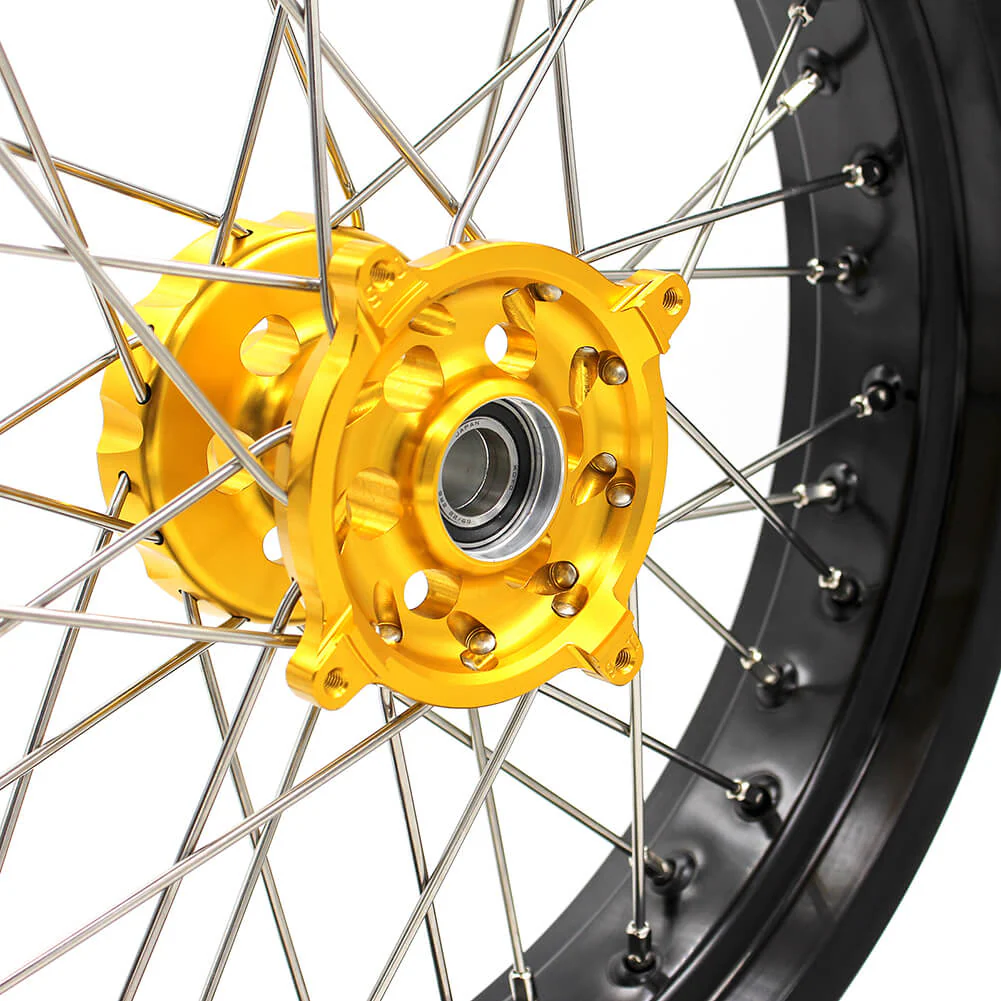 KKE 17 Inch Supermoto Wheels for SUZUKI RMZ250 2007-2024 RMZ450 2005-2024 - Image 5