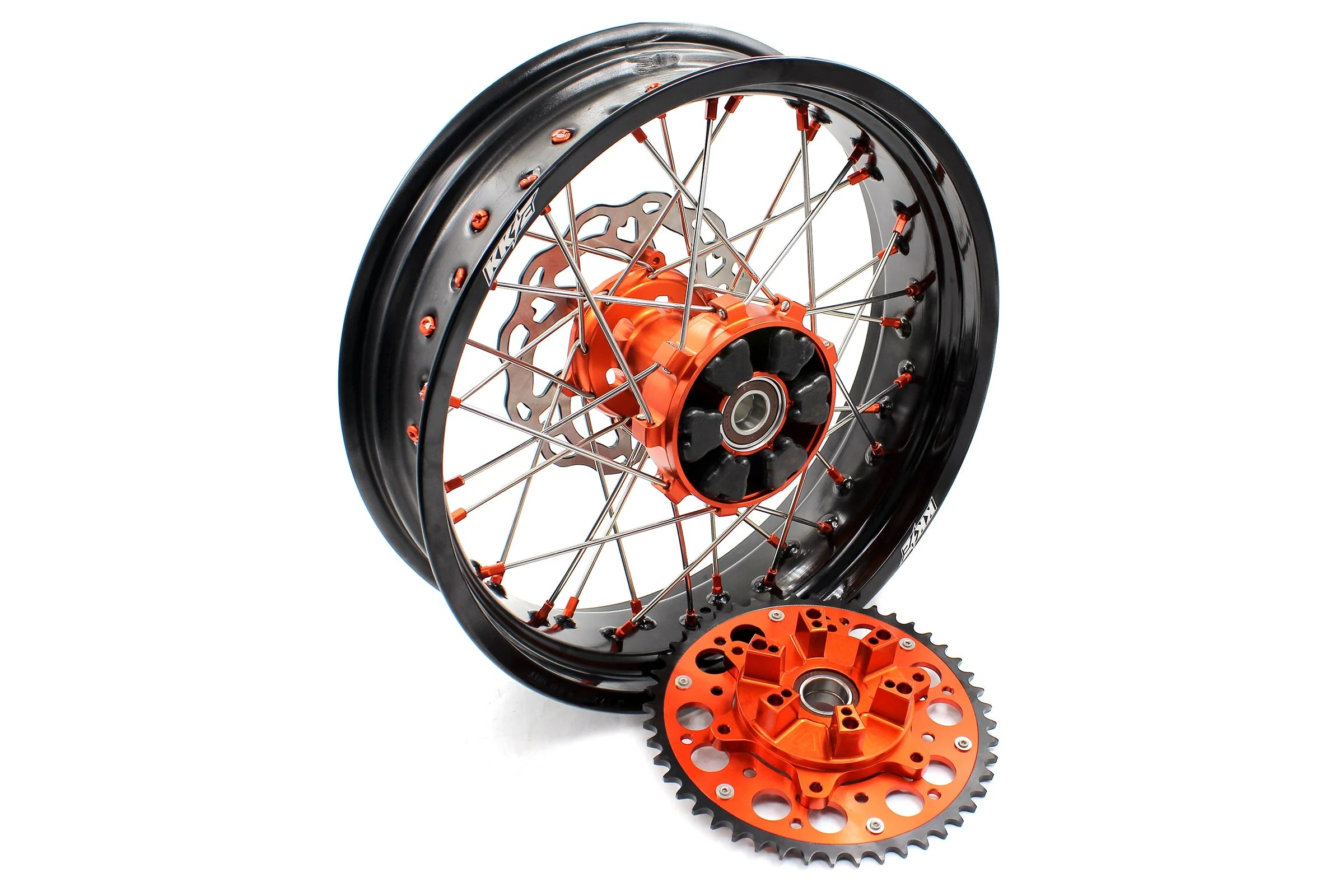 KKE 17Inch CUSH Drive Supermoto Wheels Rims For KTM690 SMC 2007-2011 320MM Disc - Image 12