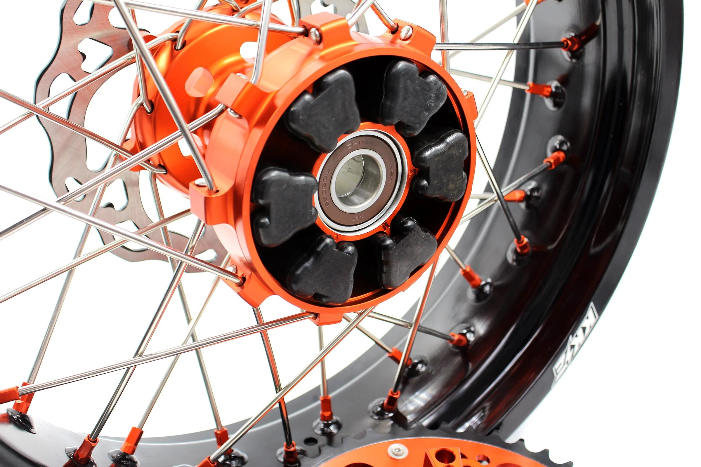 KKE 17Inch CUSH Drive Supermoto Wheels Rims For KTM690 SMC 2007-2011 320MM Disc - Image 13
