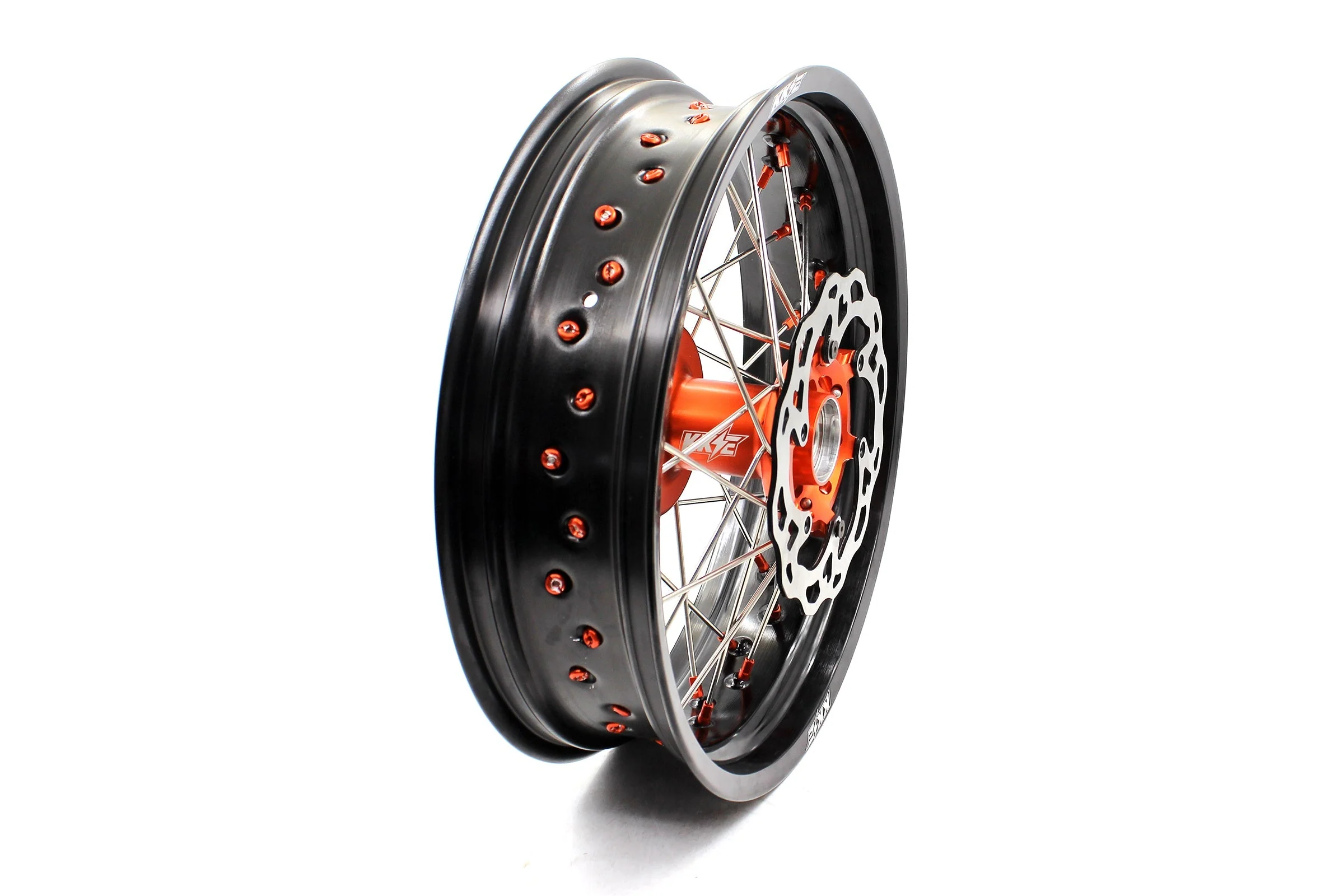 KKE 17Inch CUSH Drive Supermoto Wheels Rims For KTM690 SMC 2007-2011 320MM Disc - Image 3