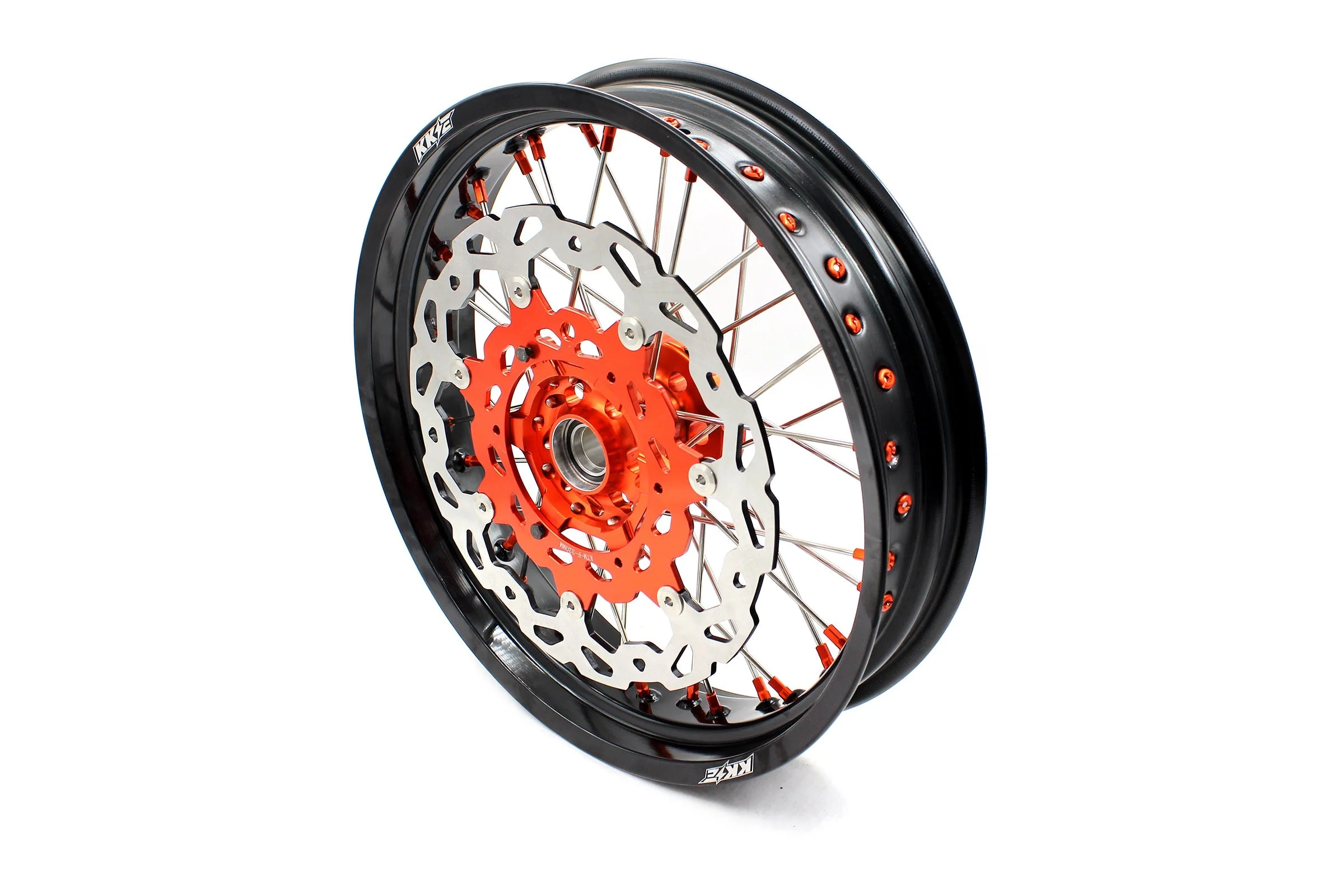 KKE 17Inch CUSH Drive Supermoto Wheels Rims For KTM690 SMC 2007-2011 320MM Disc - Image 4