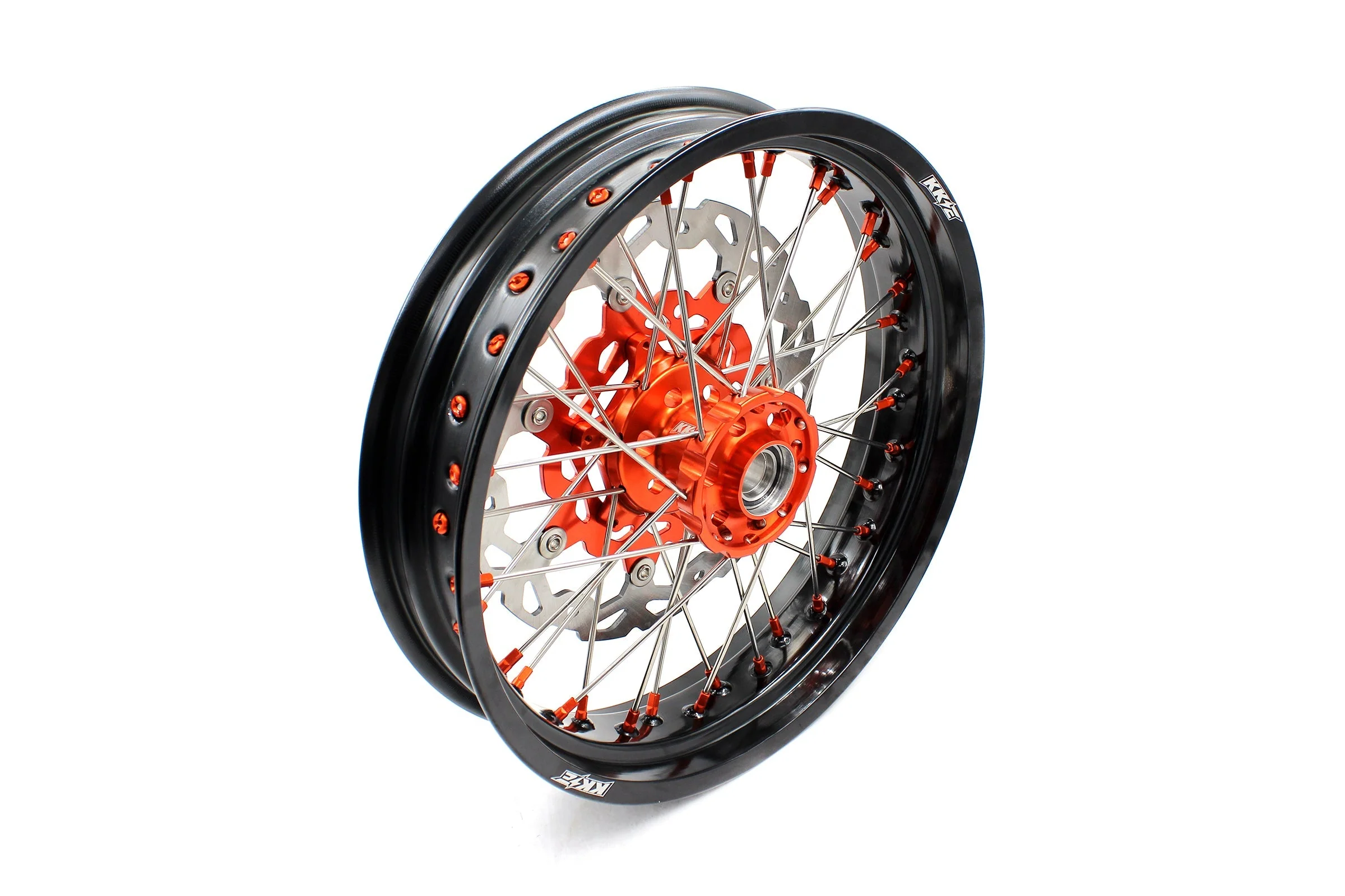 KKE 17Inch CUSH Drive Supermoto Wheels Rims For KTM690 SMC 2007-2011 320MM Disc - Image 6