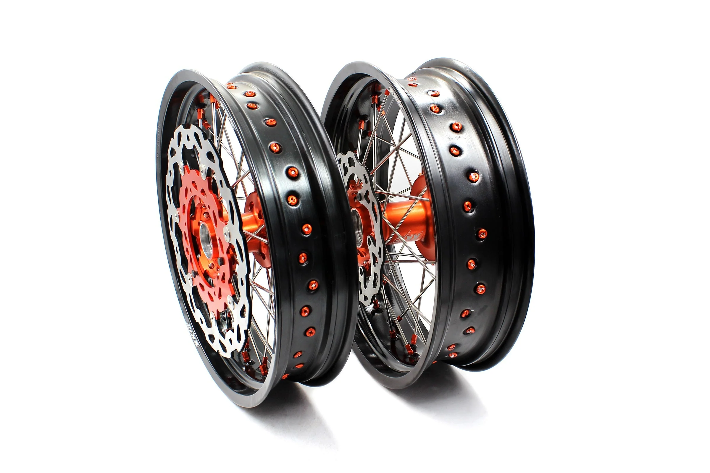 KKE 17Inch CUSH Drive Supermoto Wheels Rims For KTM690 SMC 2007-2011 320MM Disc - Image 8