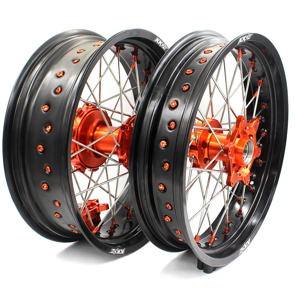 KKE 17Inch CUSH Drive Supermoto Wheels Rims For KTM690 SMC 2007-2011 For KTM690 Enduro R 2008-2022 - Image 3