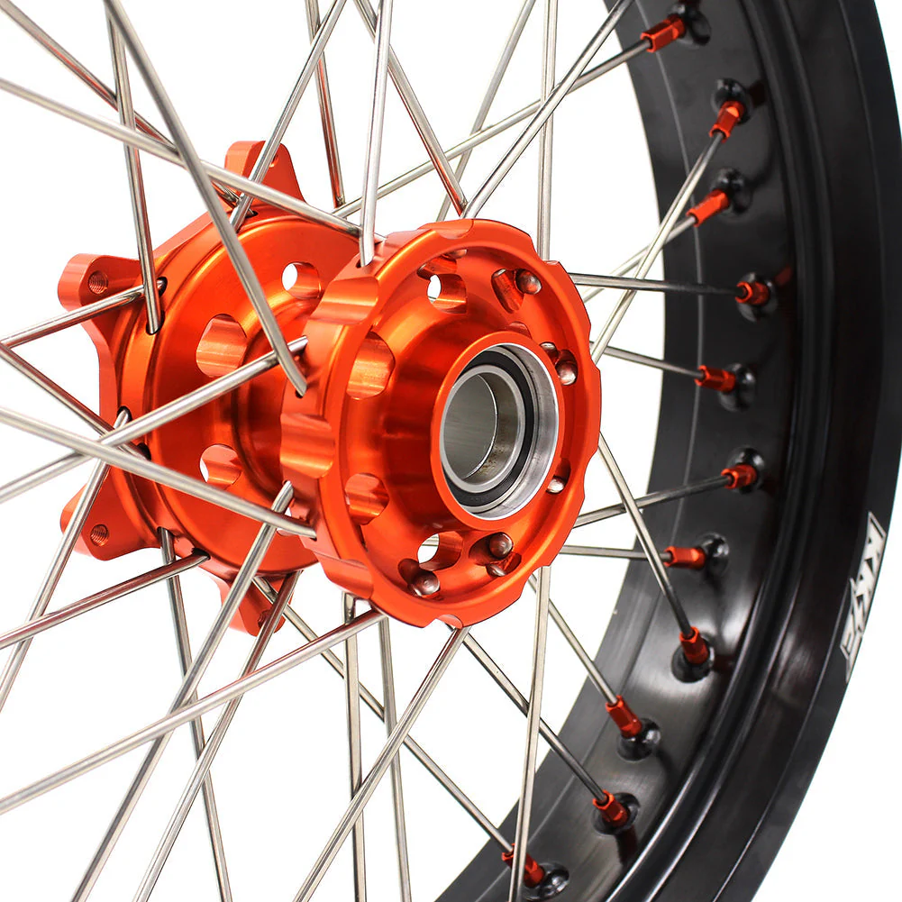 KKE 17Inch CUSH Drive Supermoto Wheels Rims For KTM690 SMC 2007-2011 For KTM690 Enduro R 2008-2022 - Image 8