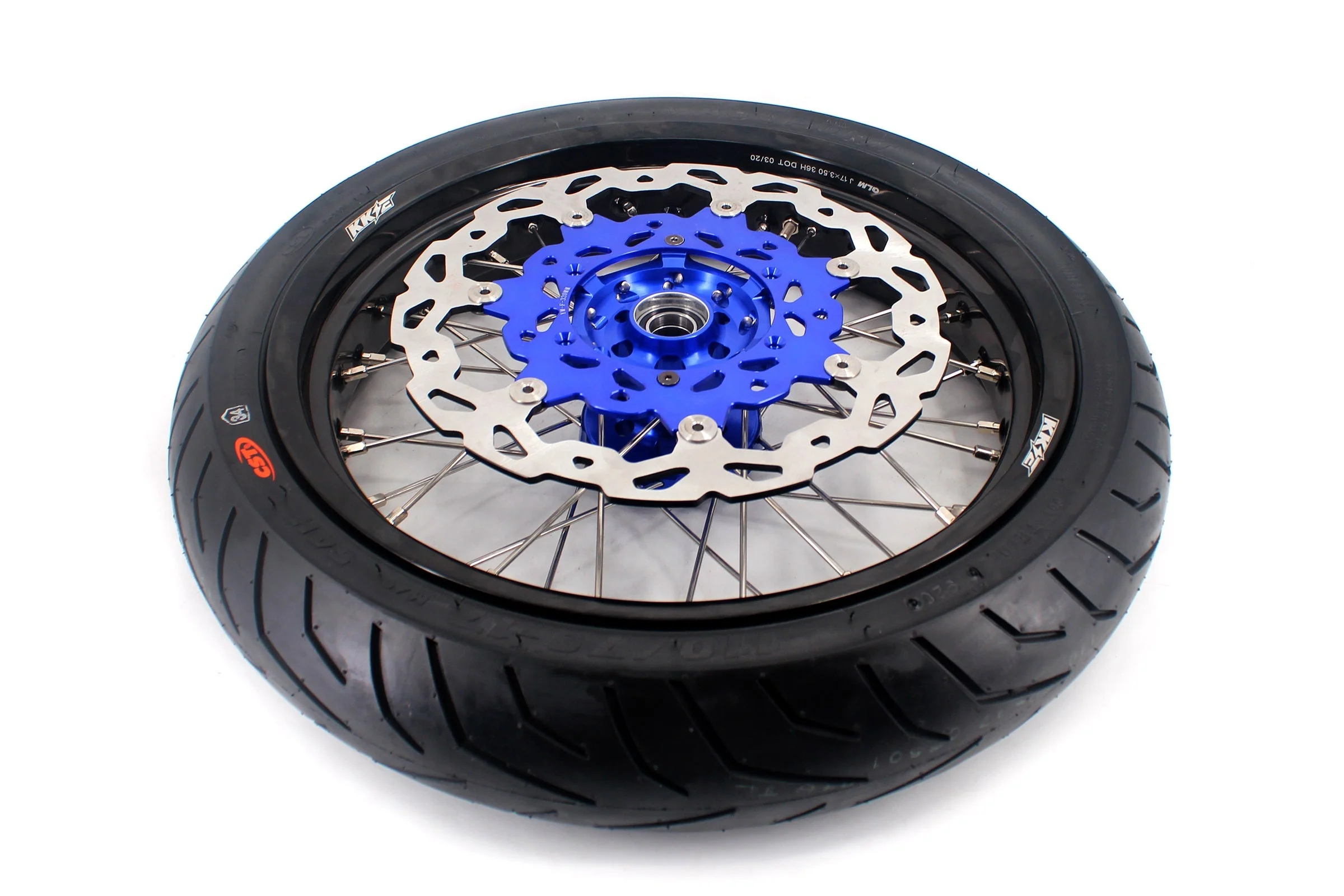 KKE 17inch For YAMAHA WR250F 2020-2025 WR450F 2019-2025 Supermoto Wheels CST Tires Rims - Image 6