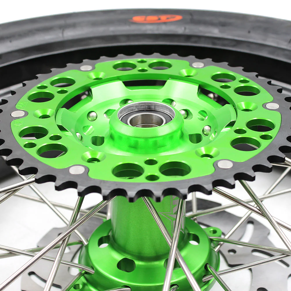 KKE 17inch KX250F 2006-2019 KX450F 2006-2018 For KAWASAKI Supermoto Rims CST Tires - Image 8