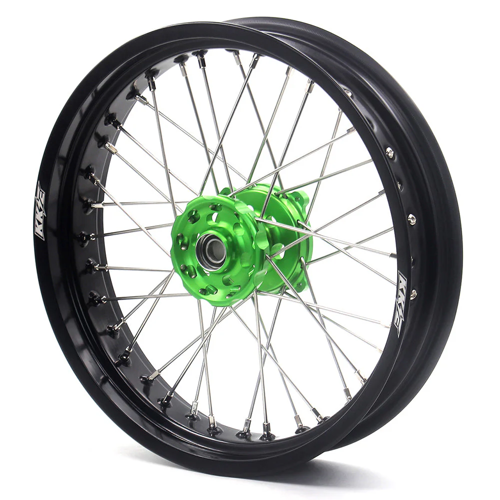 KKE 17Inch KX250F KX450F / KX450X 2006-2023 For KAWASAKI Supermoto Spoked Wheels Rim - Image 4