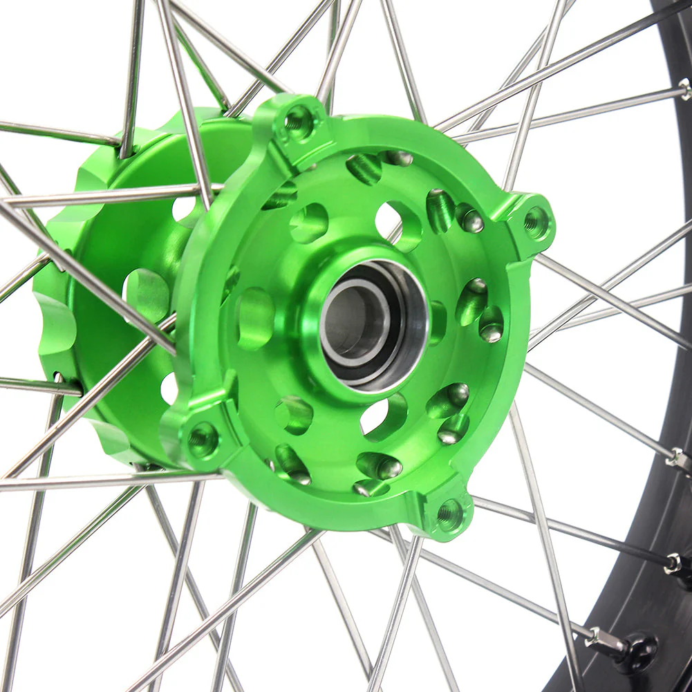 KKE 17Inch KX250F KX450F / KX450X 2006-2023 For KAWASAKI Supermoto Spoked Wheels Rim - Image 7
