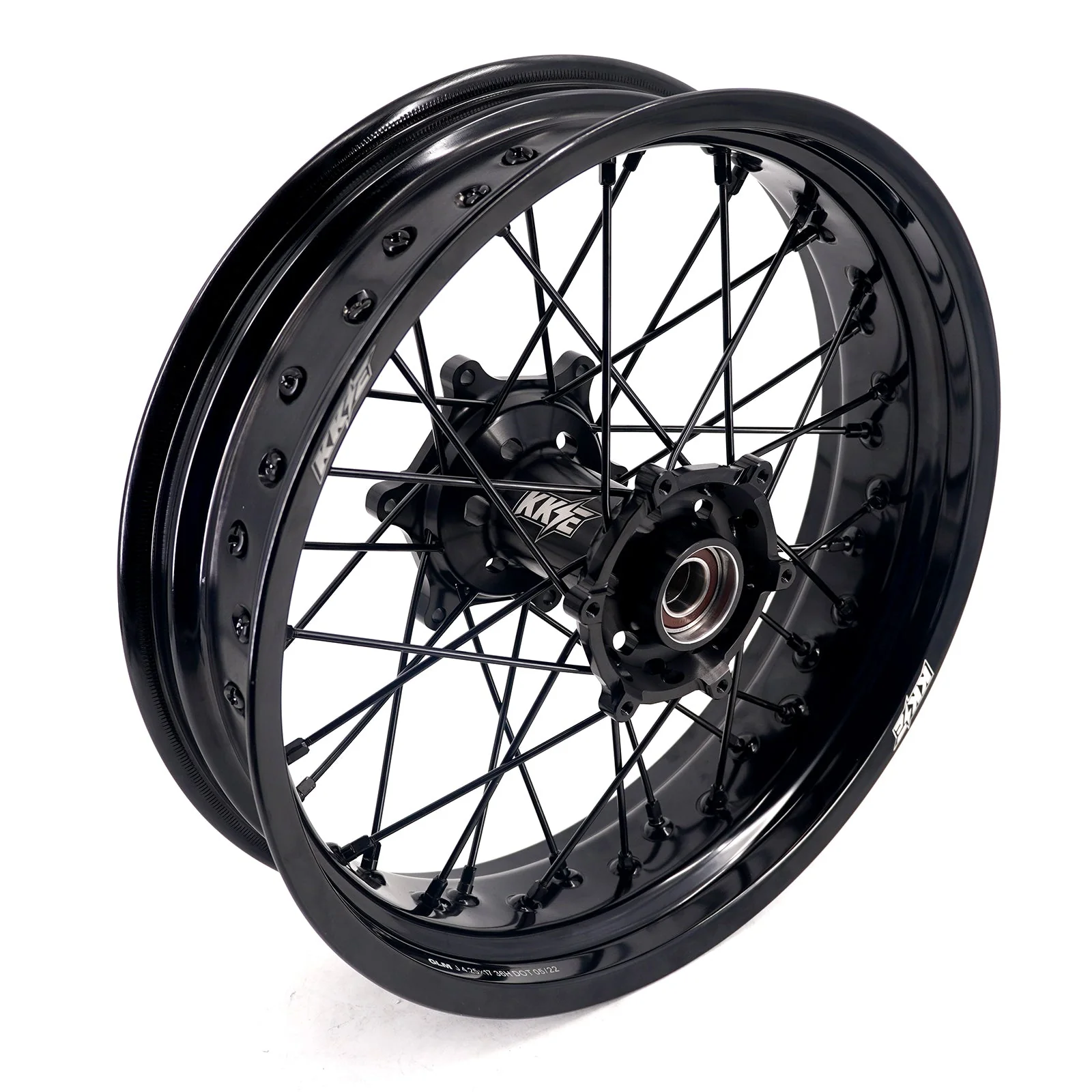 KKE 17Inch Supermoto Rims For KTM / Gas-Gas / Husky  2003-2024 Black - Image 10
