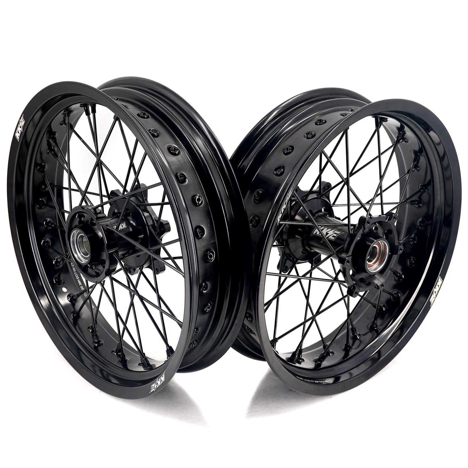 KKE 17Inch Supermoto Rims For KTM / Gas-Gas / Husky  2003-2024 Black - Image 2