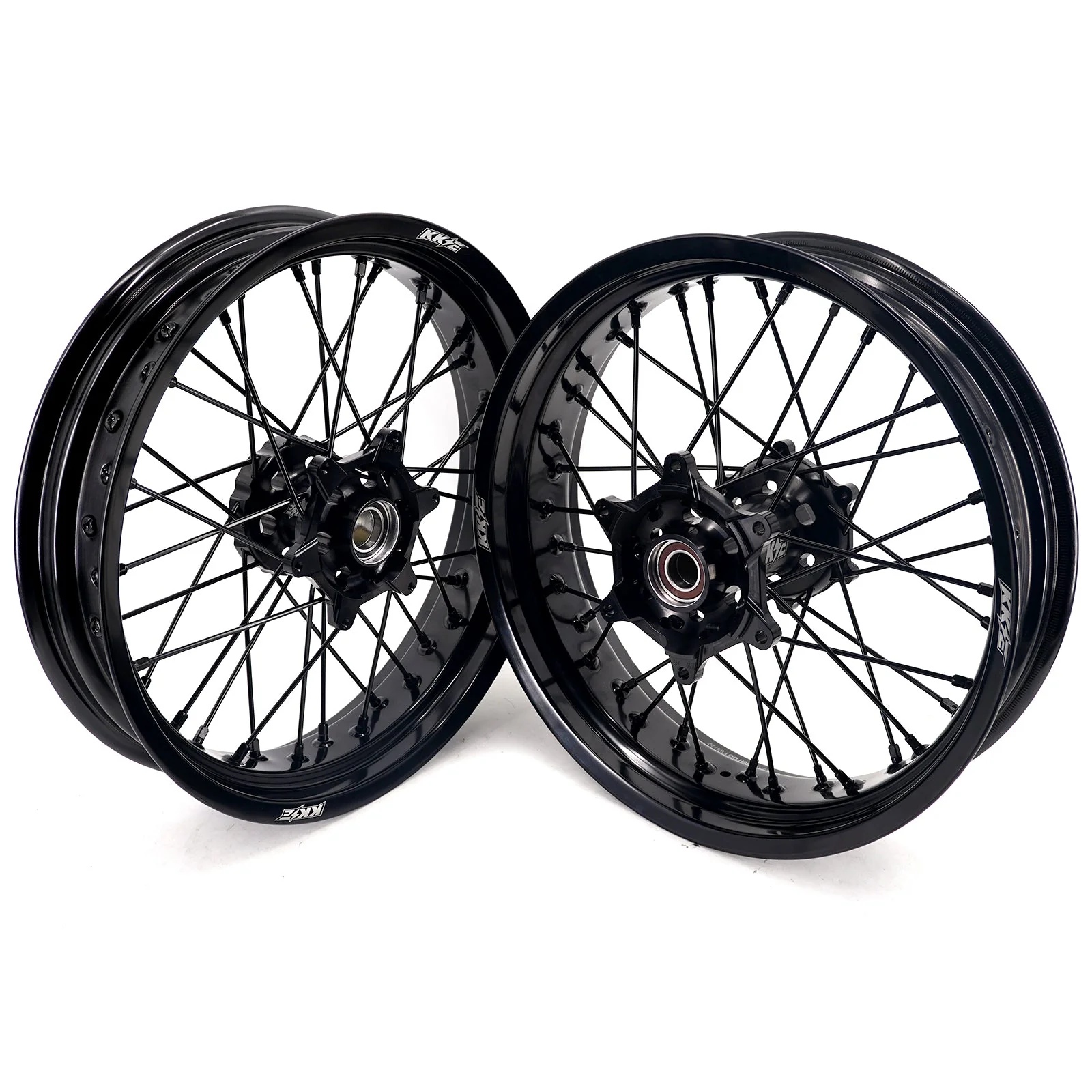 KKE 17Inch Supermoto Rims For KTM / Gas-Gas / Husky  2003-2024 Black - Image 3