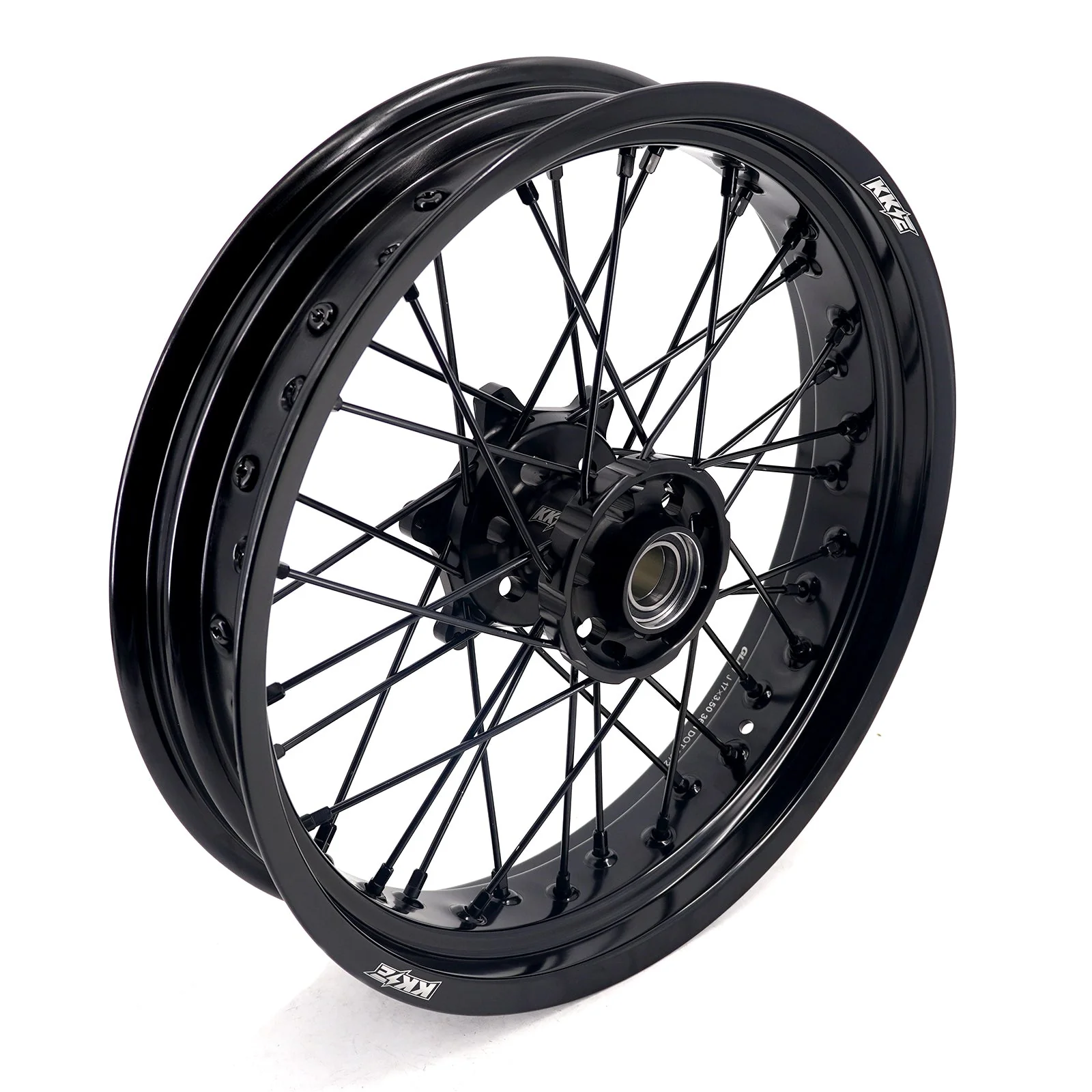 KKE 17Inch Supermoto Rims For KTM / Gas-Gas / Husky  2003-2024 Black - Image 6