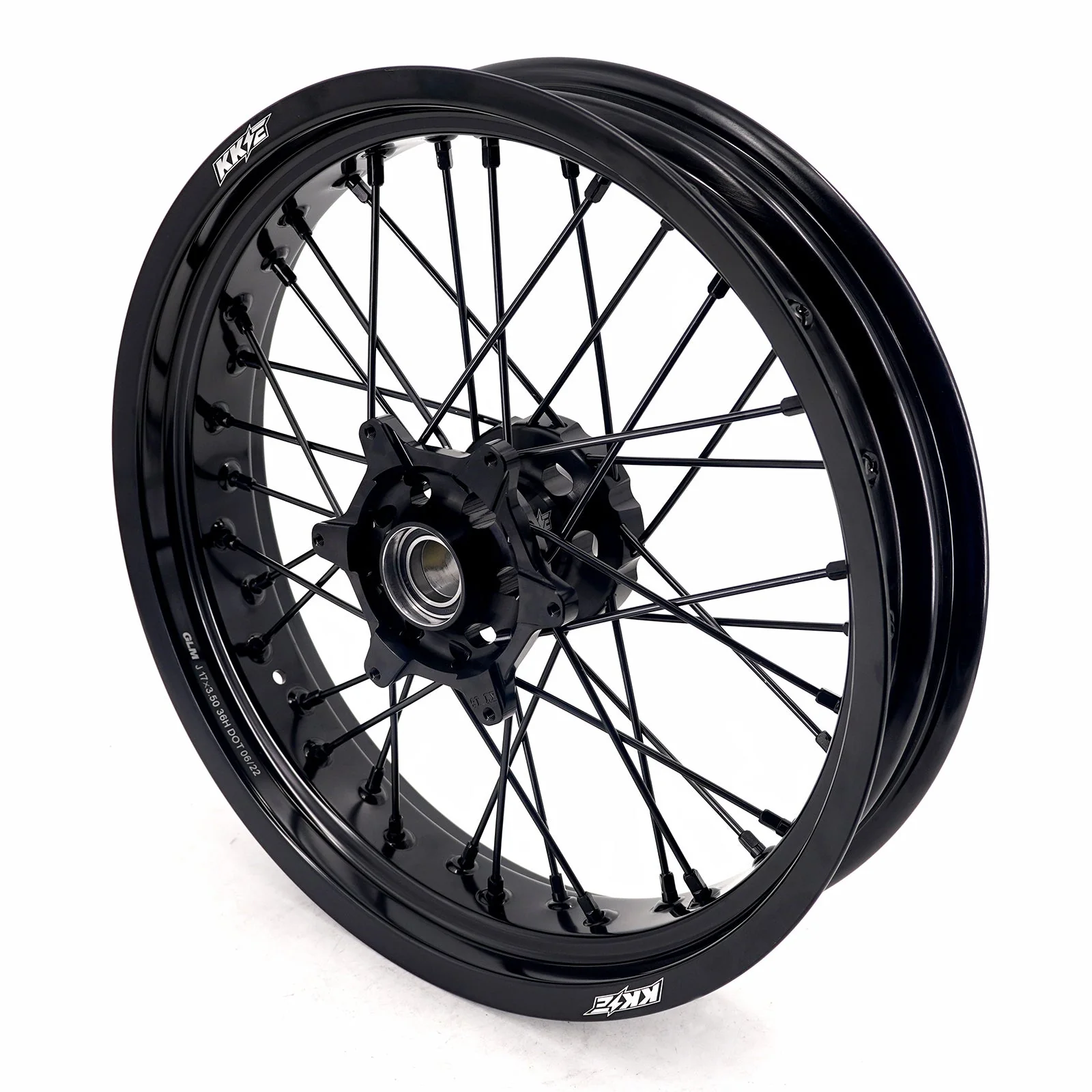 KKE 17Inch Supermoto Rims For KTM / Gas-Gas / Husky  2003-2024 Black - Image 8