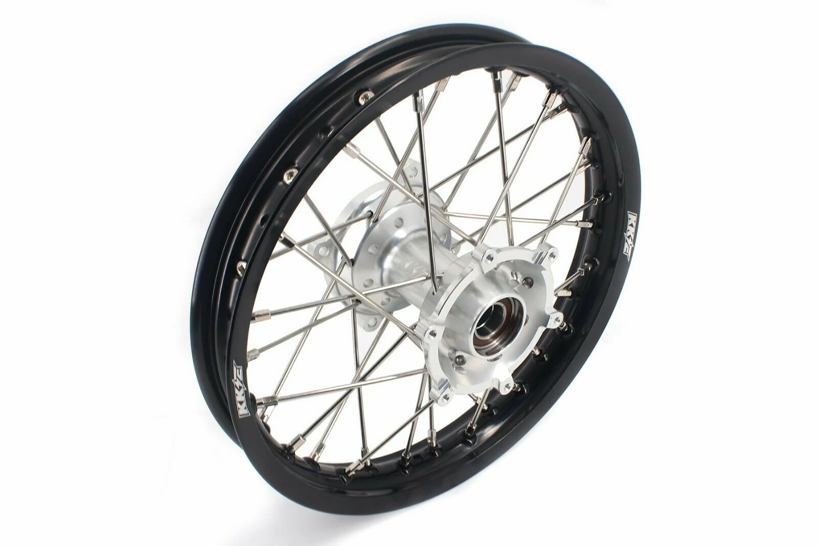 KKE 19"*1.6 & 16"*1.85 Kid's Big Wheels Rims Set Fit KTM SX 85 2021-2024 Silver Hub - Image 10