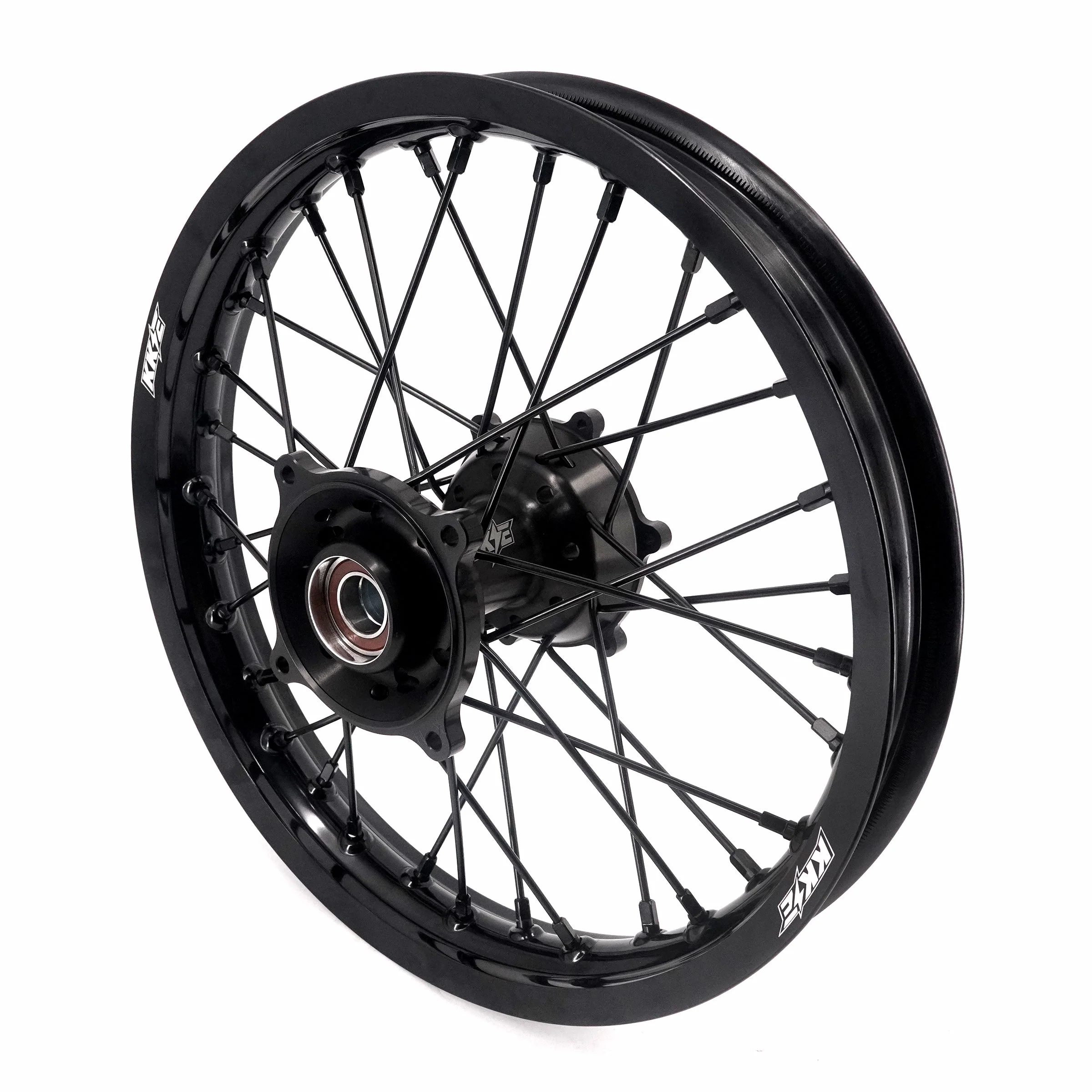 KKE 19/16 Factory Size Kids Big Wheels Rims Fit KTM SX 85 2021-2024 All Black - Image 10
