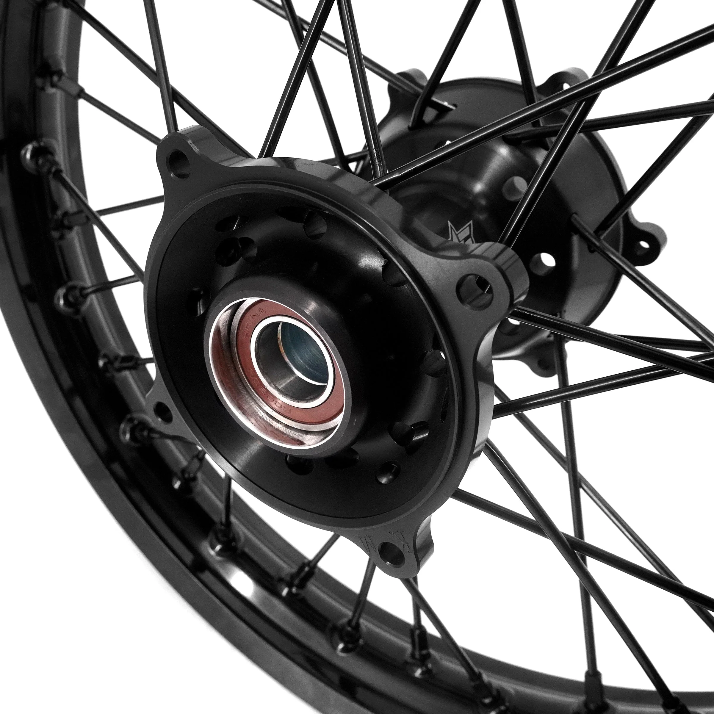 KKE 19/16 Factory Size Kids Big Wheels Rims Fit KTM SX 85 2021-2024 All Black - Image 11