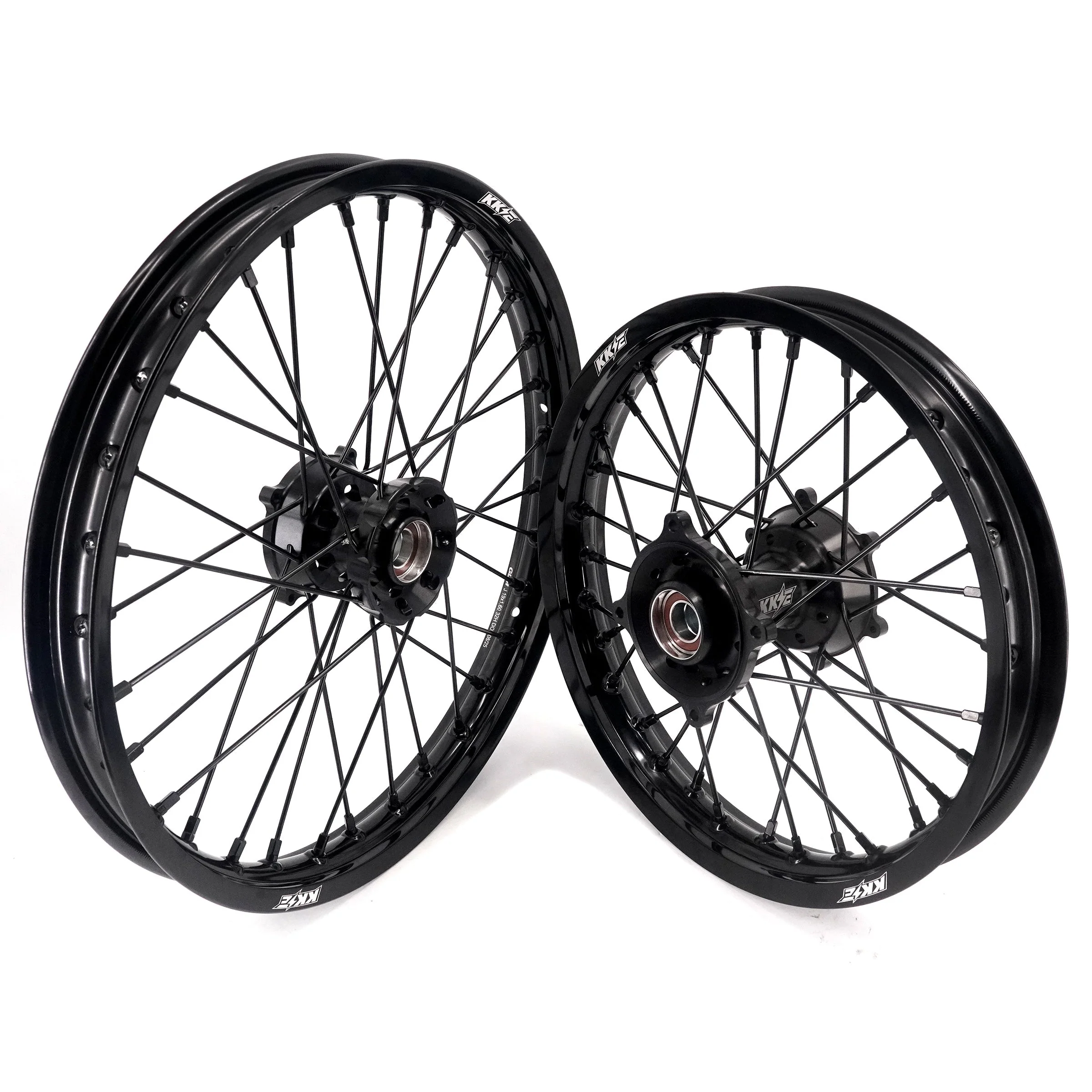 KKE 19/16 Factory Size Kids Big Wheels Rims Fit KTM SX 85 2021-2024 All Black - Image 2